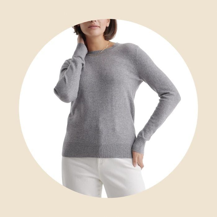 Cashmere Sweater Ecomm Via Quince.com 