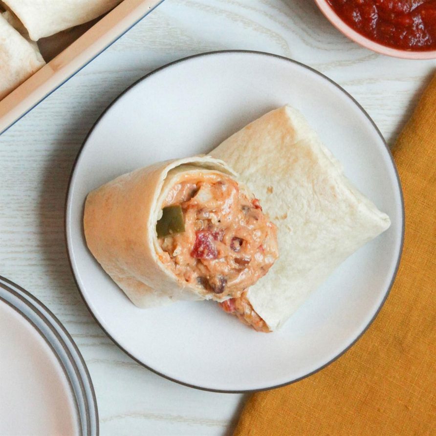 Baked Chicken Burritos