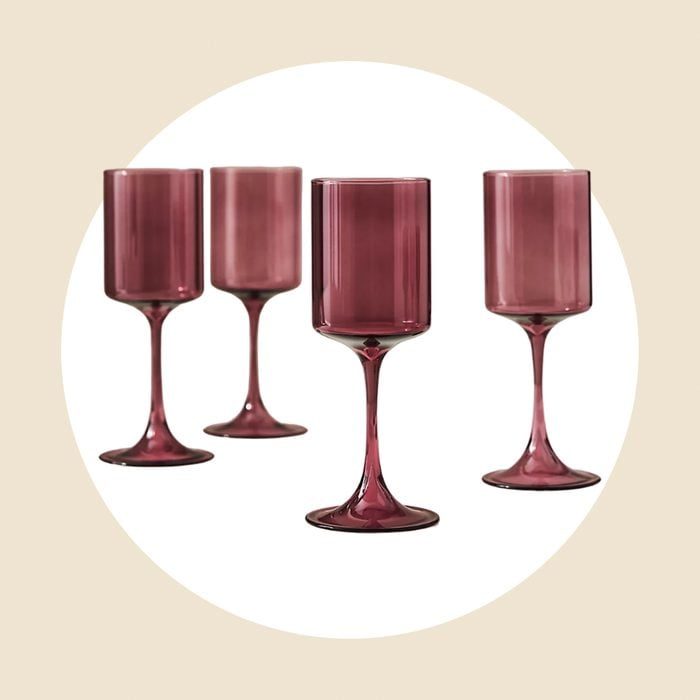 Colorful Wine Glasses Ecomm Via Anthropologie.com 