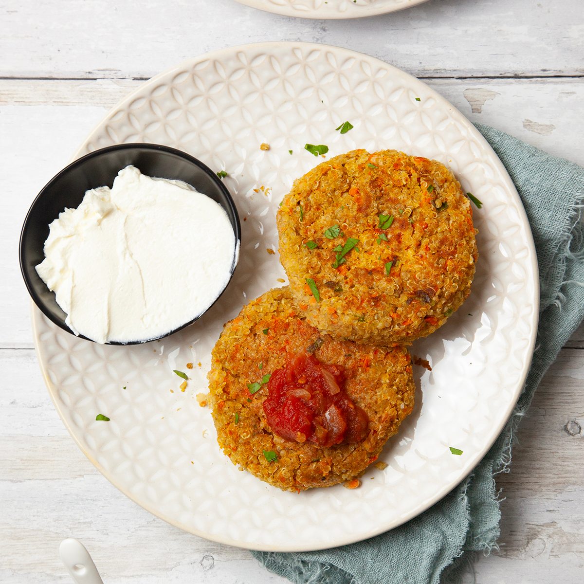 Taste of Home Cumin Quinoa Patties