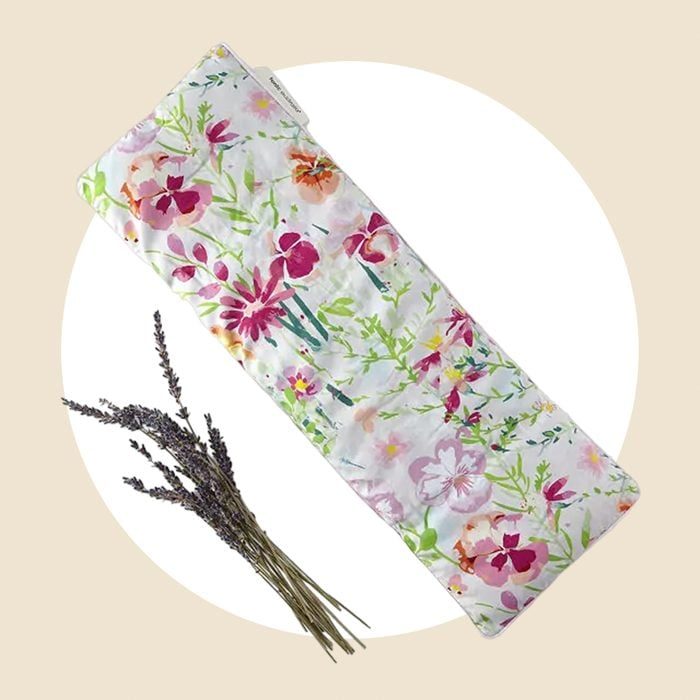 Lavender Heated Neck Pillow Ecomm Via Uncommongoods.com 
