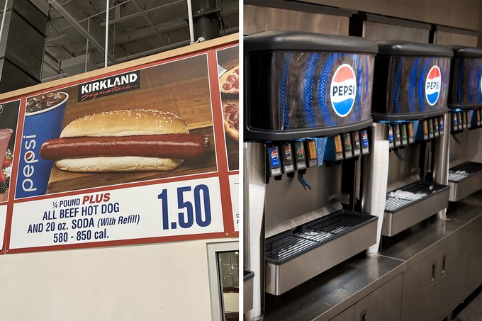Costco Just Confirmed This Controversial Change to Its Food Court Soda Fountains