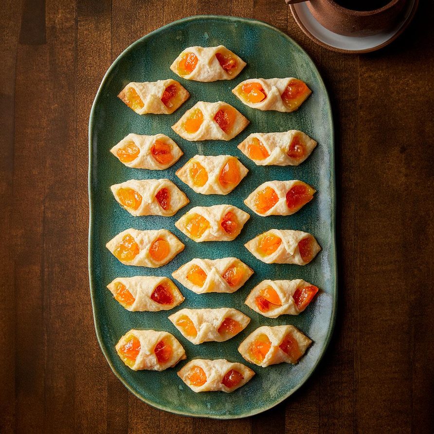 Apricot Tea Cookies
