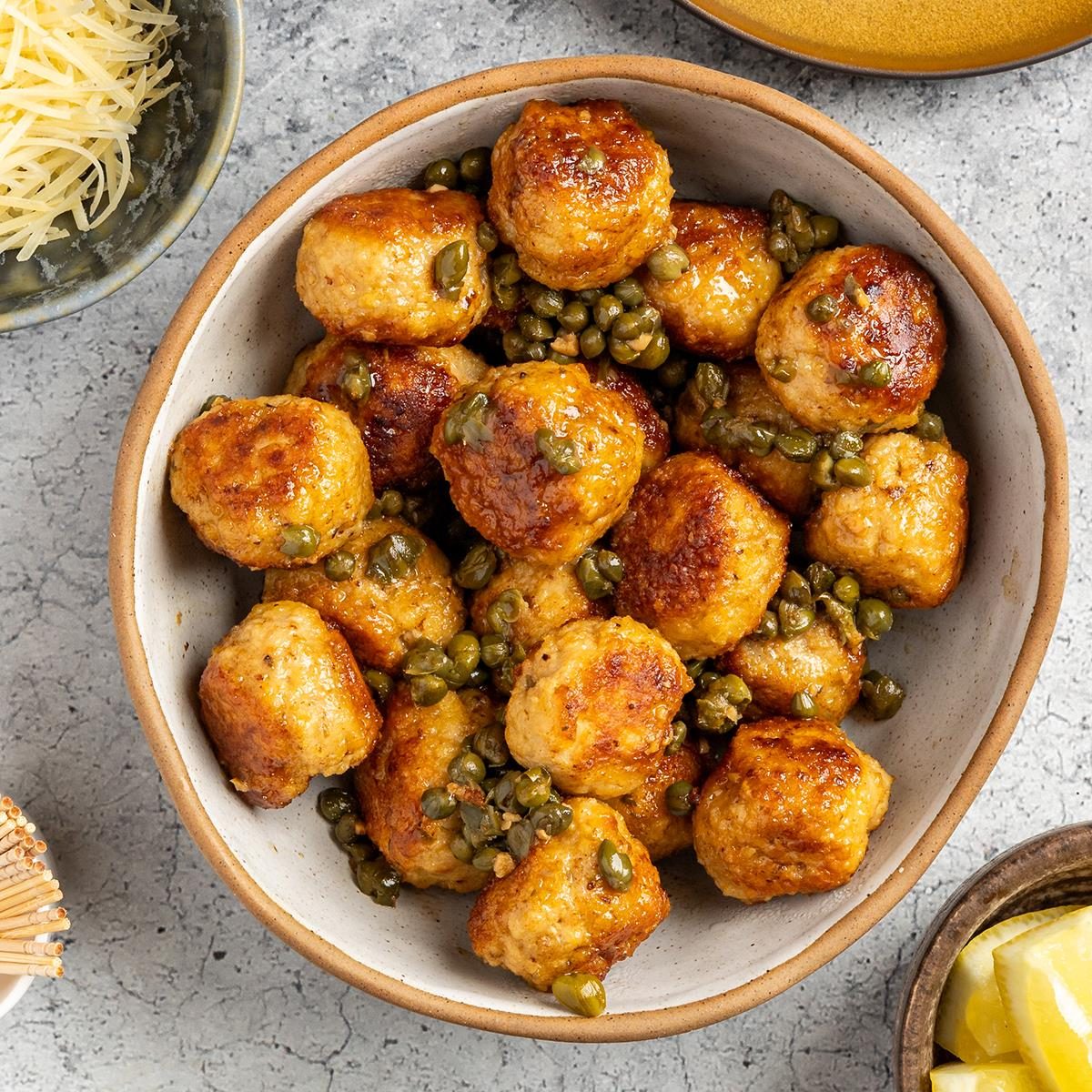 Chicken Piccata Meatballs Exps Tohd24 236310 Kristinavanni 6