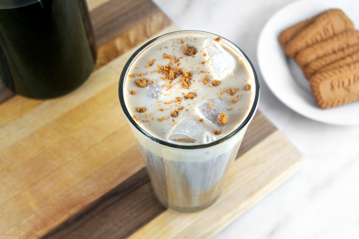 Copycat Dunkin’ Cookie Butter Cold Brew 