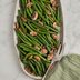 Garlicky Green Beans with Mushrooms