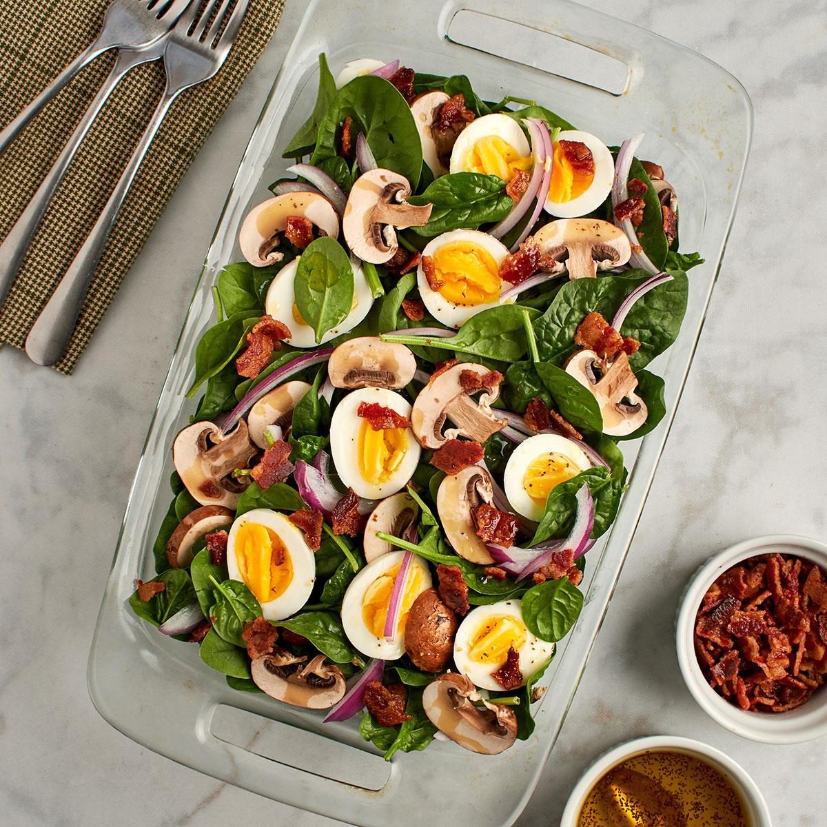 Grandma S Spinach Salad Exps Tohd24 34135 Christinema 8