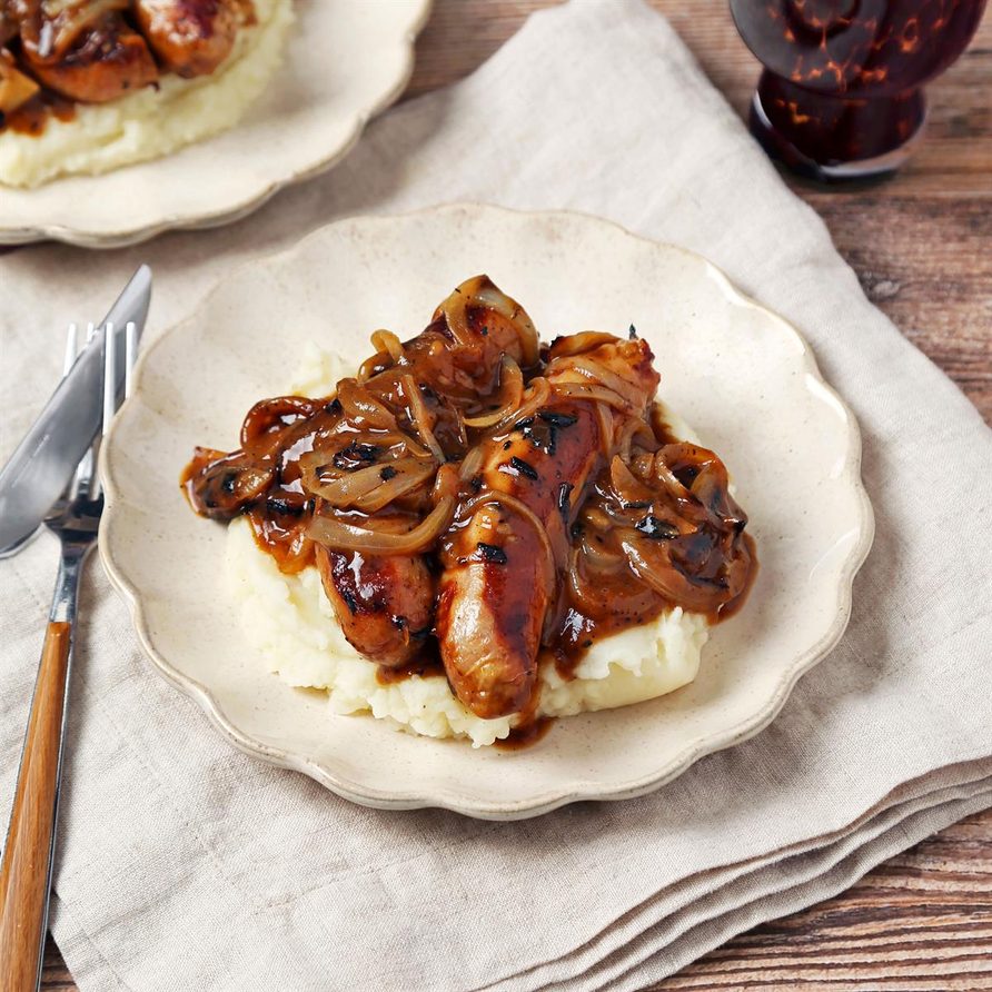 Irish Bangers and Mash