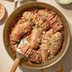 Skillet Hasselback Sweet Potatoes