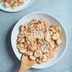 Spinach Tortellini with Tomato Cream Sauce