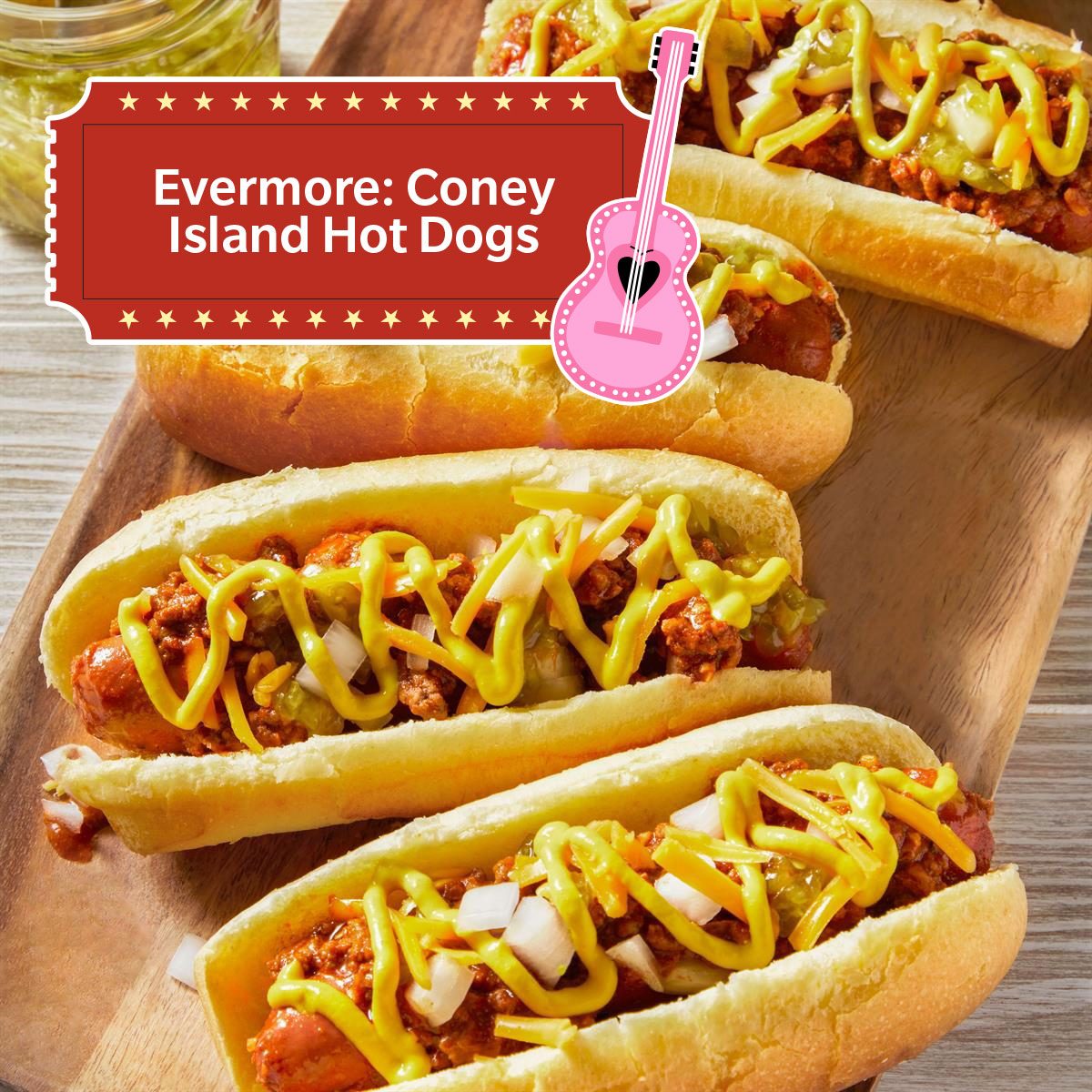 11 Ideas For A Super Bowl Party Taylors Version Evermore  Coney Island Hot Dogs