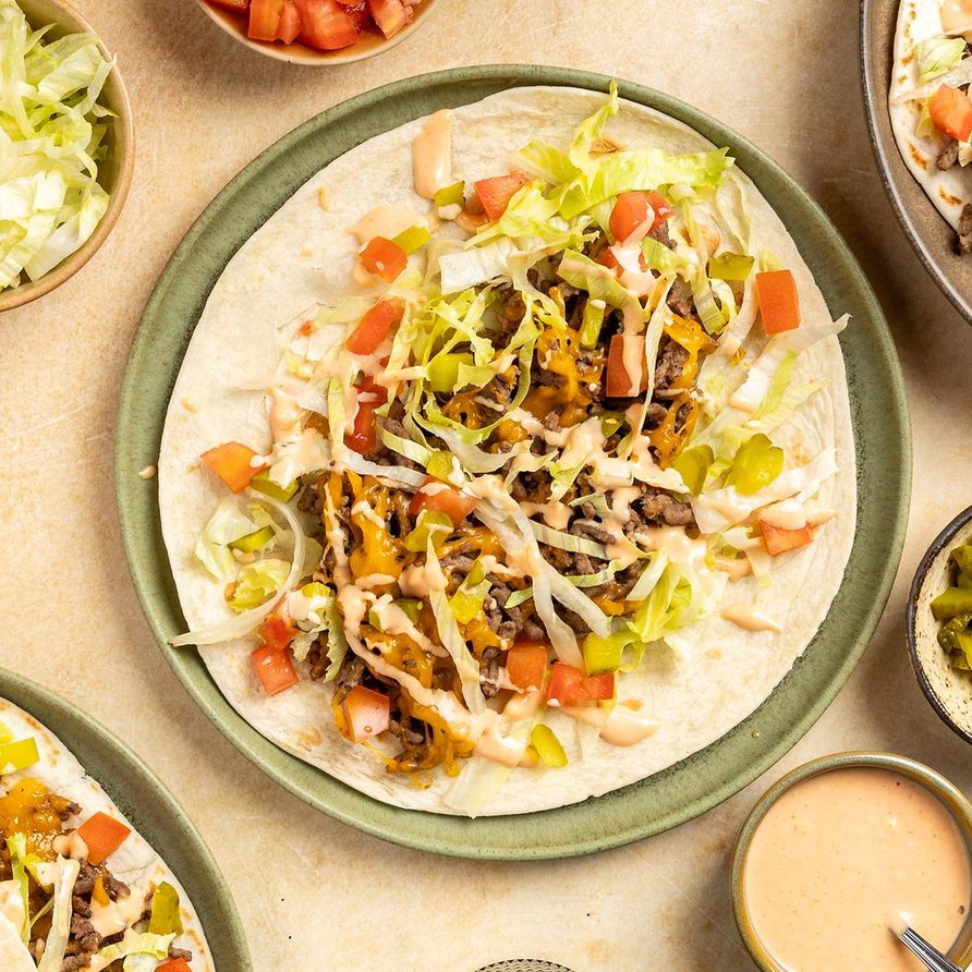 Cheeseburger Tacos