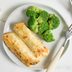 Chicken Manicotti with White Sauce
