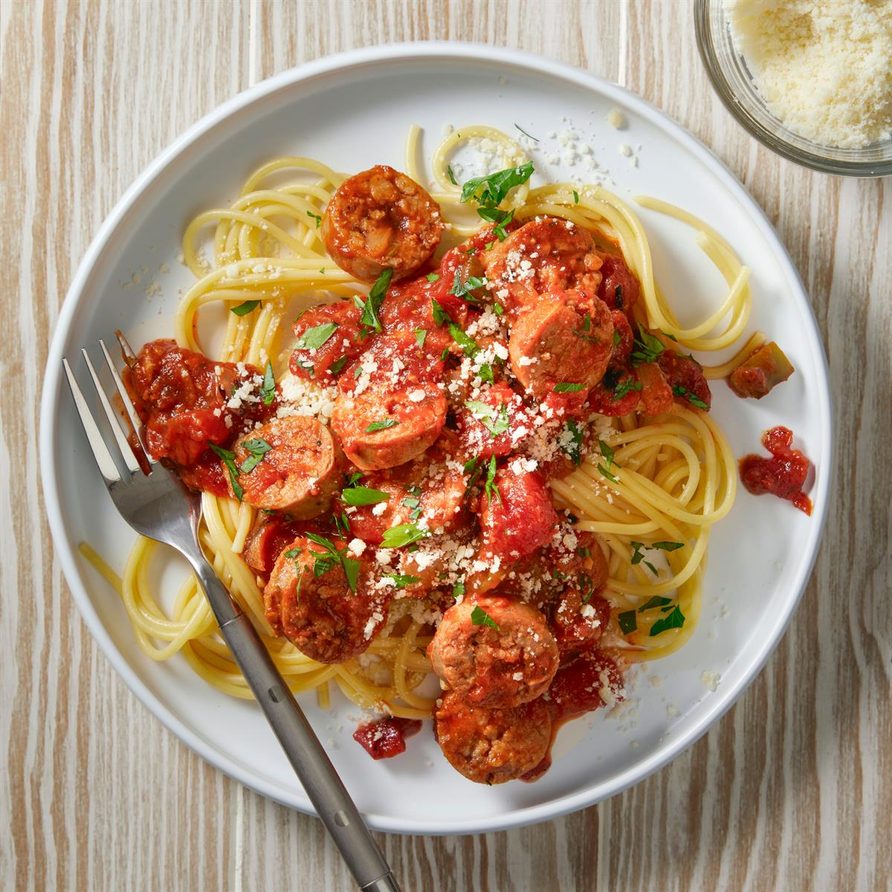 Sausage Spaghetti