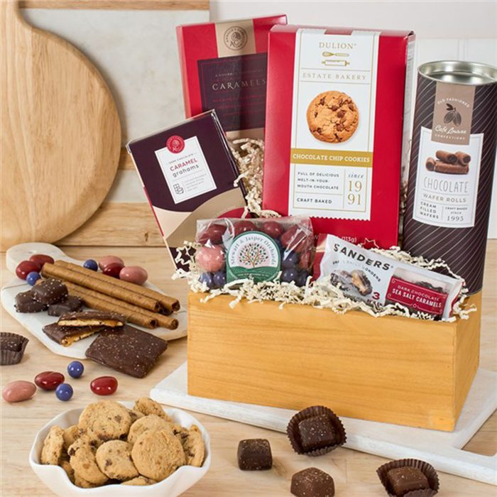 Sympathy Food Basket