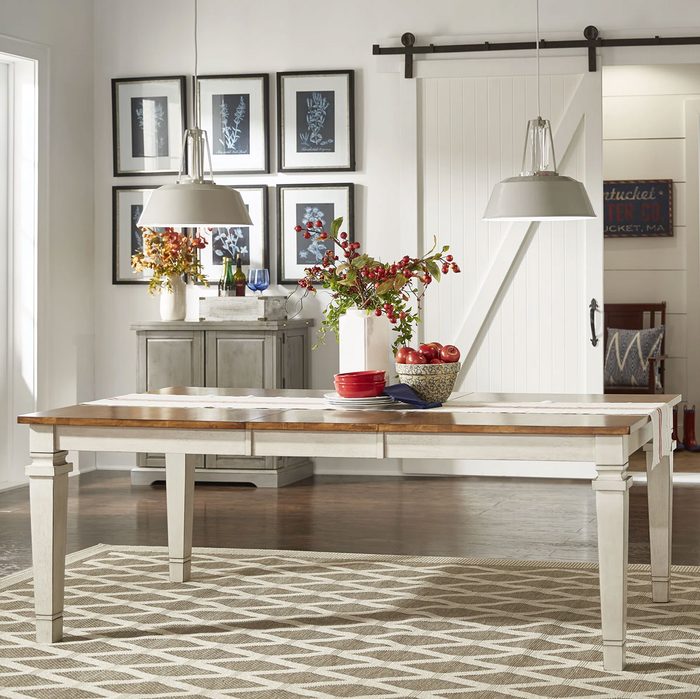Alyra Extendable Solid Wood Dining Table
