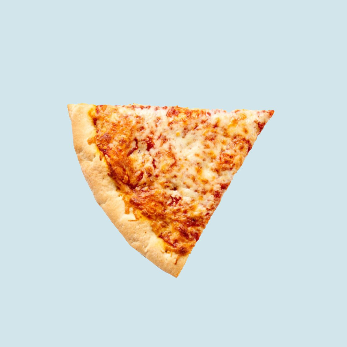 IKEA's Pizza on color background