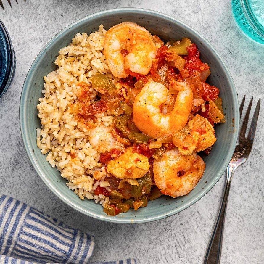 Chicken Shrimp Creole